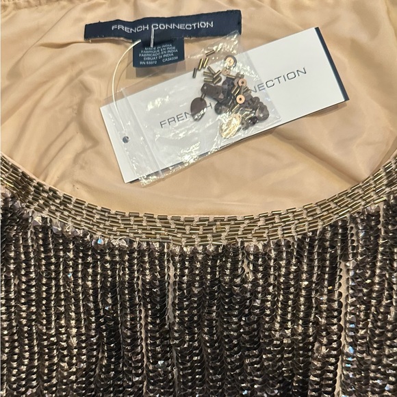 NWT‎ French Connection Women's Sparkle Hour Dress, Size 10, MSRP $398 - Picture 9 of 12